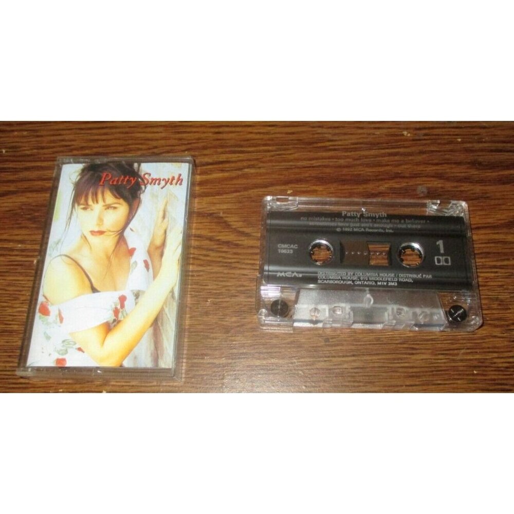 Patty Smyth (self titled album) on cassette (MCA Records Canada, 1992)